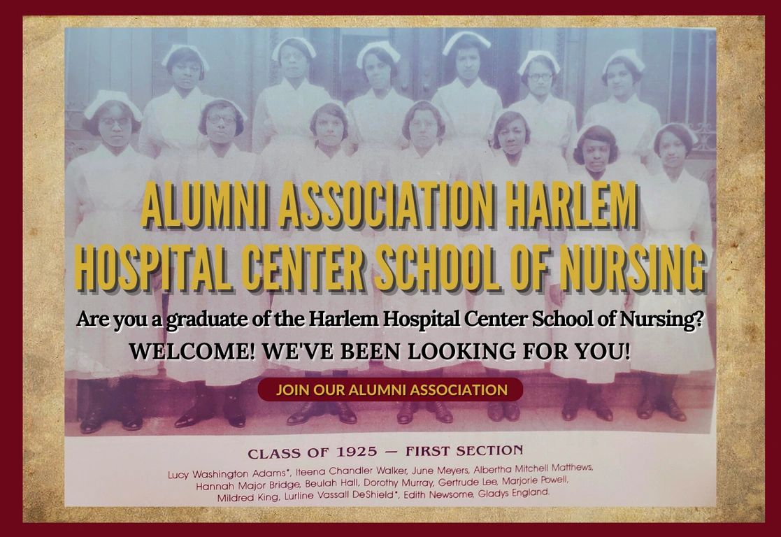 Contact Alumni Association Harlem Hospital Center School of Nursing